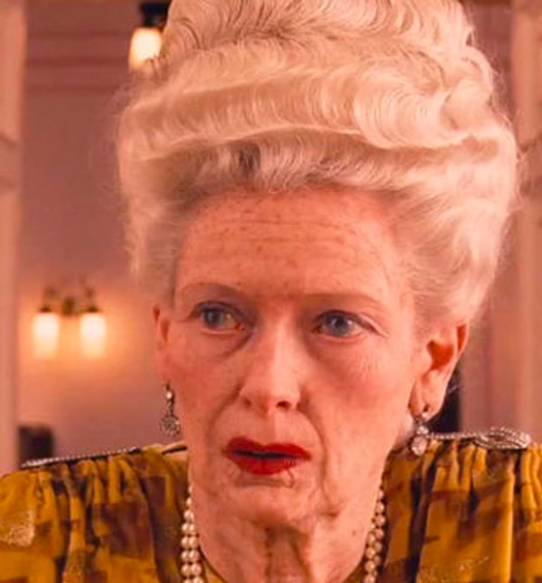 2. Тильда Суинтон, фильм "Отель «Гранд Будапешт»"