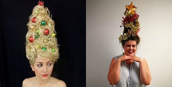 Новый тренд накрыл интернет – прическа «новогодняя елка»