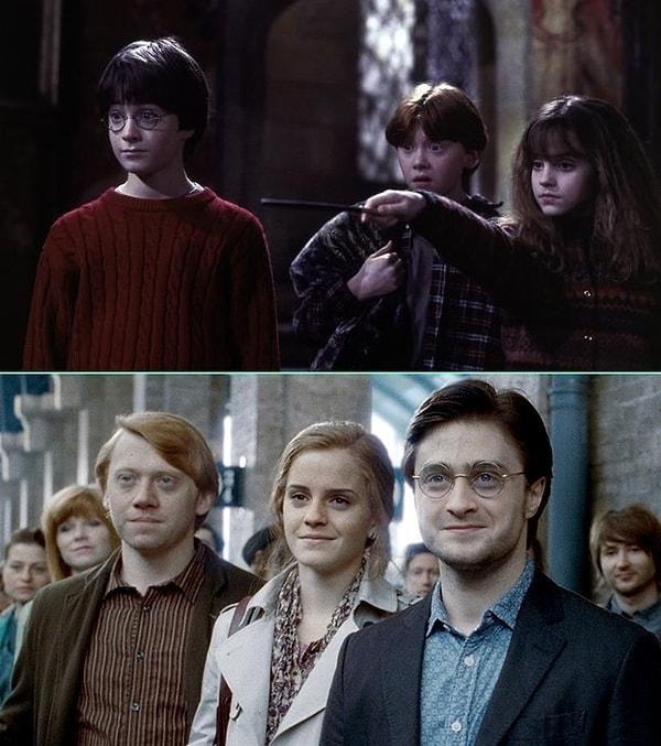 25. Ve Harry Potter... 10 yıllık seriye bir de yaşlandırma eklendiğinde bir nesil duygulanmadan edemiyor.