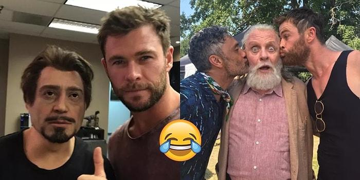 Chris Hemsworth'ün 2017'de 'Sosyal Medyanın Kralı' Unvanını Hak Ettiği Muhteşem Anlar