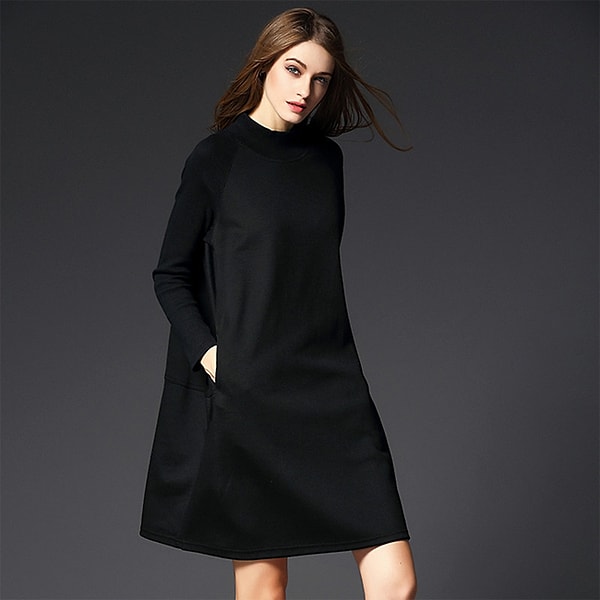 6. Черное платье