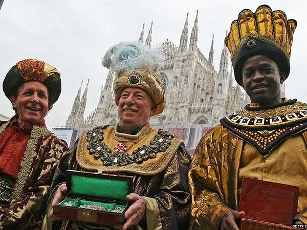 4. Лос Рейес Магос относятся к рождественской традиции в...?