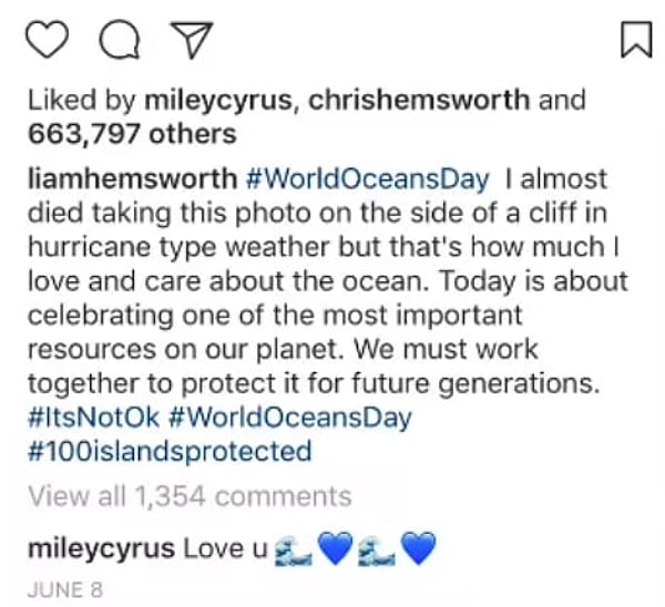 Майли поддерживает его в этом плане. И не осуждает. Потому что знает, что такое "обожать".