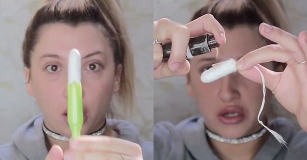 7. Нанесение макияжа чем угодно, только не спонжиком