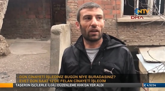 Bu Nasıl Rahatlık! Eşini Öldürüp Röportaj Verdi