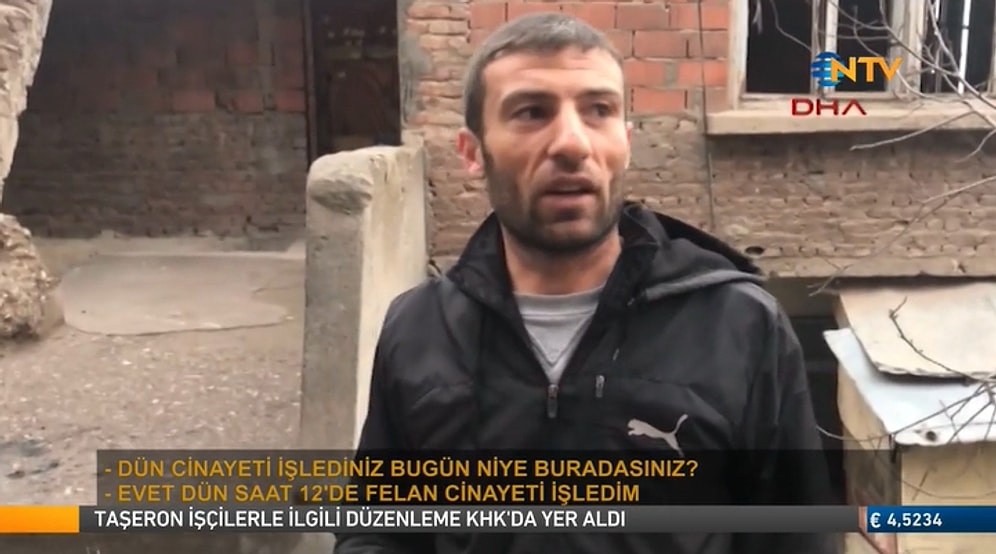 Bu Nasıl Rahatlık! Eşini Öldürüp Röportaj Verdi