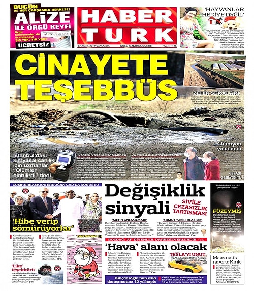 Kimyasal atık skandalının detayları basına yansımaya devam ediyor.