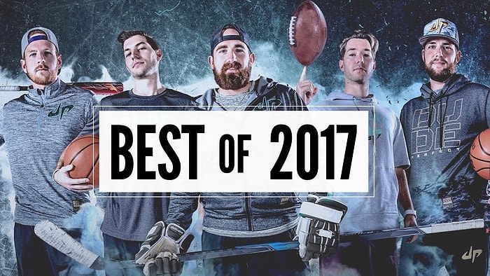 Onlar En İyisi! Trick Shot'ları ile Dibimizi Düşüren Dude Perfect'in 2017'deki En İyi Hareketleri