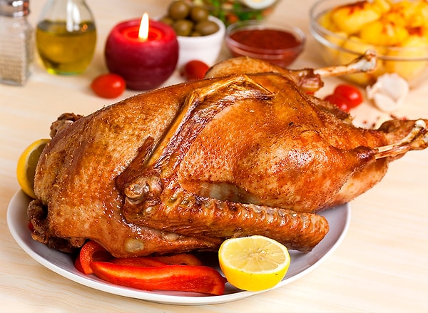 5. Гусь с квашеной капустой