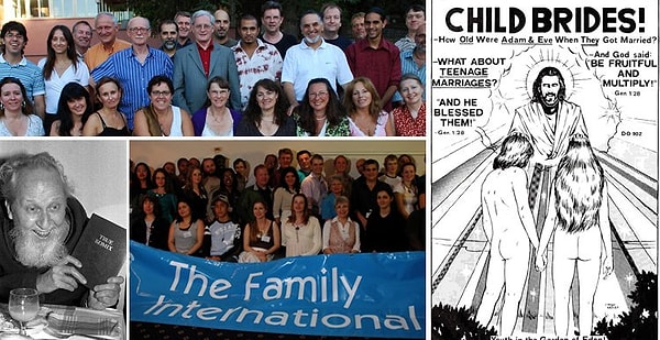 3. «Дети бога» — культ, основанный в 1968 году бывшим пастором, который объявил себя пророком Бога