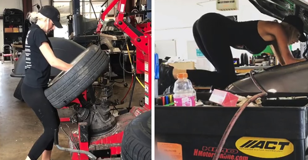 İnsana Sanayiden Çıkmayan Araba Aldıracak Kudretteki Seksi Tamirciyle Tanışın!