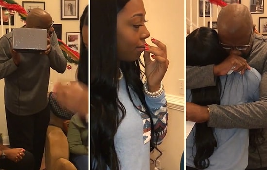 Kendisine Çok İyi Davrandığı İçin Üvey Babasının Soyadını Alan Kadından Unutulmayacak Noel Hediyesi