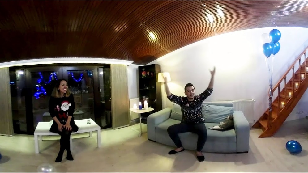 Oyunda Anlatılan Yılbaşı Mesajını Tahmin Edebilecek misin? (360° Video)