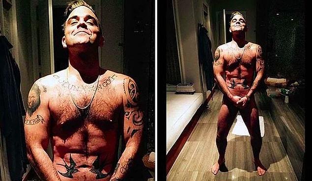 Robbie Williams Naked