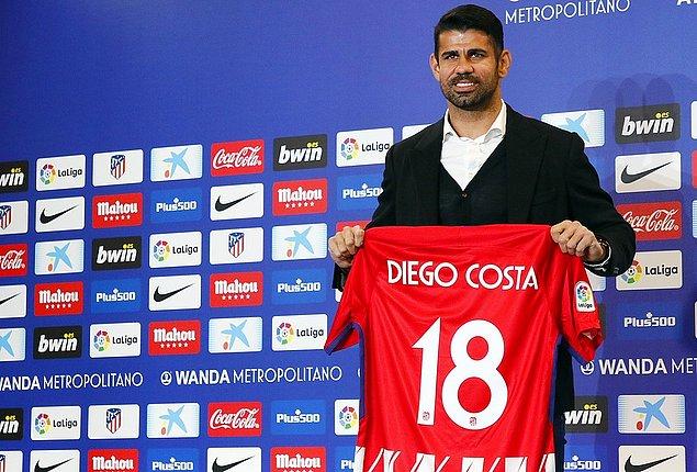 38. Diego Costa ➡️ Atletico Madrid
