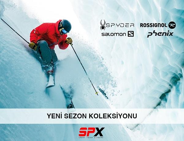 Kış tatili için planını yap, malzemelerini hazırla! En dayanıklı kayak ve snowboard malzemeleri SPX’de!