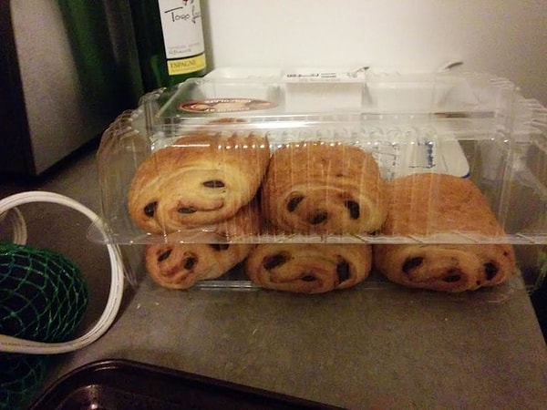 5. Какие милые шоколадные слойки 😍