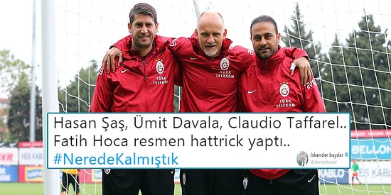 Galatasaray'da Kare Tamamlandı! Taffarel, Hasan Şaş ve Ümit Davala'nın Geri Dönmesini Sevinçle Karşılayan 15 Taraftar