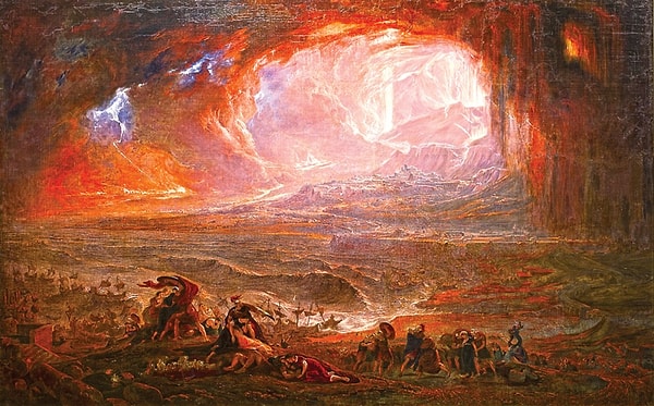 4. Извержение какого вулкана уничтожило древнеримские города Помпеи и Геркуланум?