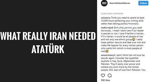 İran’da son dönemde artan reformlar ve dış aktörlerin de etkisi konuşuluyor ancak dün İranlı gençlerin Instagram’dan paylaştığı mesaj sosyal medyayı salladı.