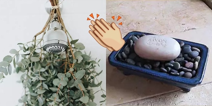 Banyoların Hem Daha Şık Hem de Daha Zengin Görünmesini Sağlayacak 20 Sudan Ucuz Yöntem