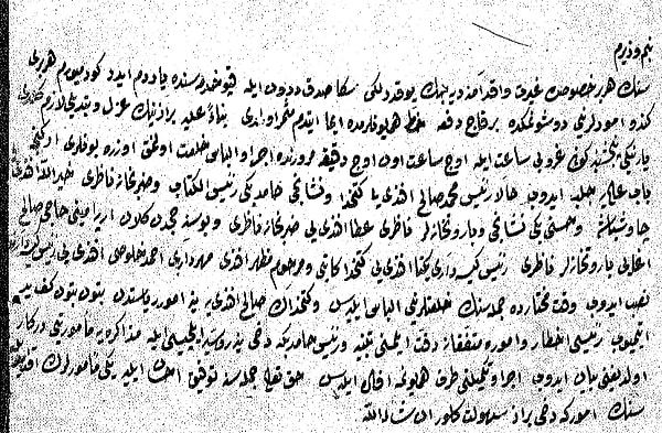 Bu yazısında padişah, vazifesini hakkıyla yapmayanların görevden alınması için sadrazama talimat veriyor. Belge fazlaca teknik bilgi içerdiği için, sadece padişahın sadrazama hitaben yazdığı bölümleri naklediyoruz.