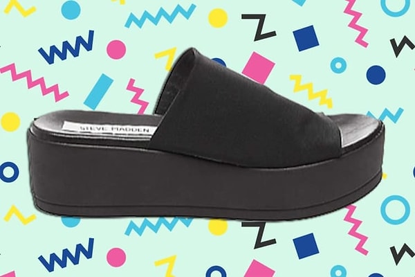 9. Шлёпанцы на платформе