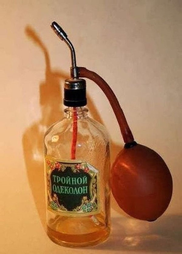 8. Тройной одеколон. Самый популярный парфюм тех времен!