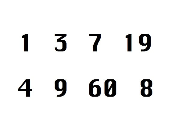 Запомните последовательность этих чисел