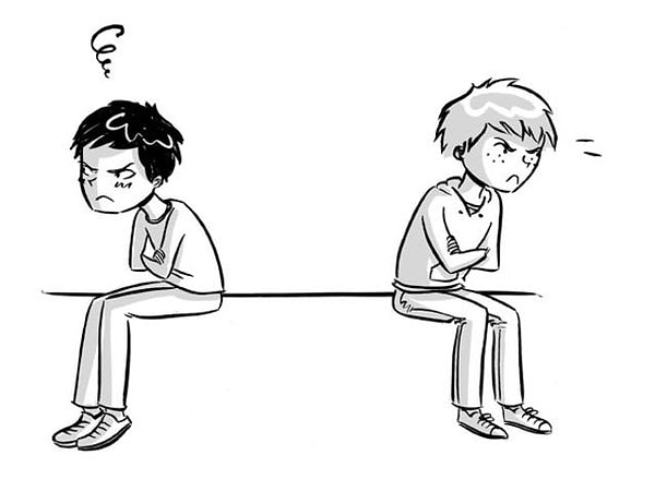 3. Как бы вы себя повели, если бы друг обидел вас?