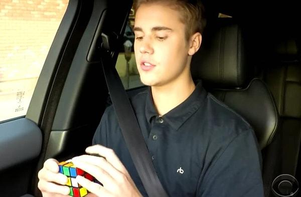 8. Justin Bieber - Rubik küpü