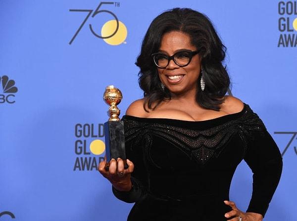 Ve Oprah teşekkür konuşmasını şu güzel sözlerle sonlandırdı;