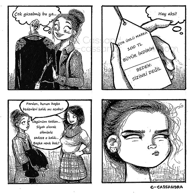 12. Peki bu alışveriş klişesi...