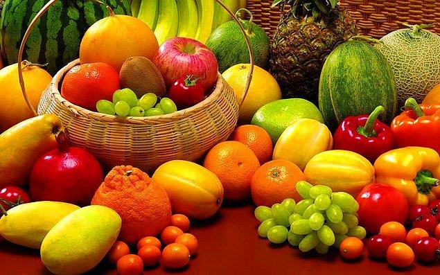 En çok tüketilen gıda meyve