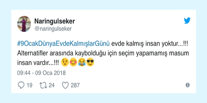 Müzmin Bekarlara Gün Doğdu! Bugün 9 Ocak Evde Kalmışlar Günü