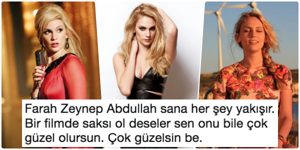 Muthis Enerjisi Ve Basarili Oyunculuguyla Herkesin Sevgisini Kazanan Guzel Kadin Farah Zeynep Abdullah