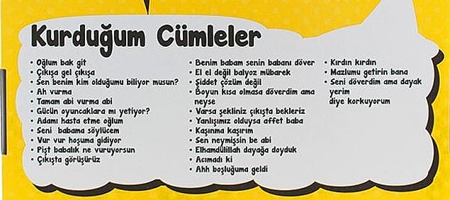 Ülkemizde tırmanan şiddet haberlerini gördükçe hepimizi daha da düşündüren bu ayıcık 'vur vur hoşuma gidiyor' ve 'çıkışta görüşürüz' gibi cümleler kuruyor.