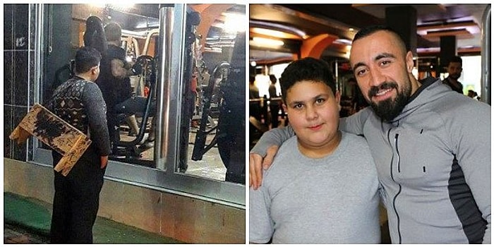 Spor Yapanları Camdan Seyreden 12 Yaşındaki Suriyeli Çocuğa, Spor Salonundan Ömür Boyu Üyelik!