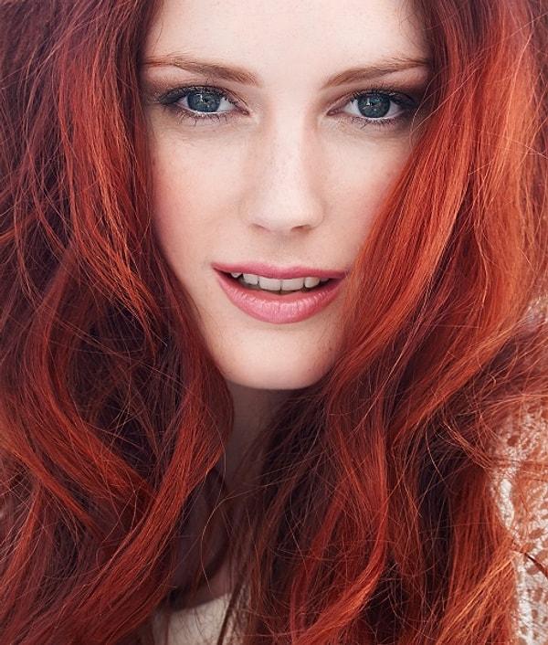 Sana en çok yakışacak saç rengi kızıl!