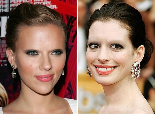 15. Скарлетт Йоханссон и Энн Хэтэуэй