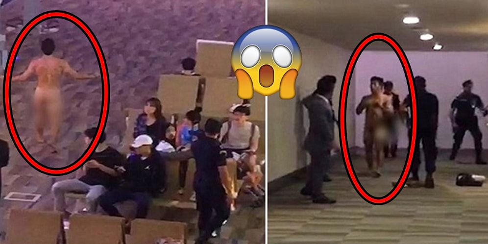 Viagra'yı Fazla Kaçırıp Havalimanında Çırılçıplak Dolaşarak İnsanlara Dışkısını Fırlatan Adam!