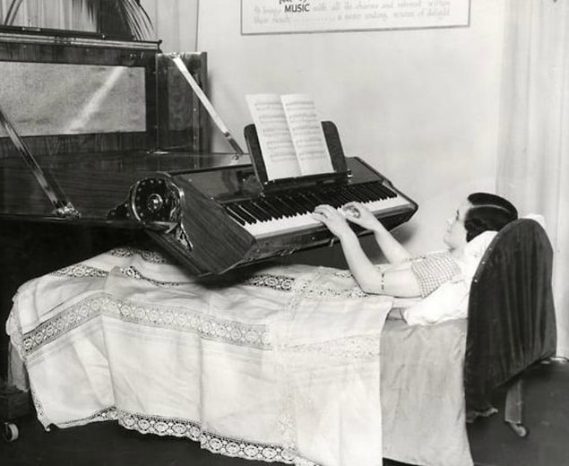 7. Yatak piyanosu