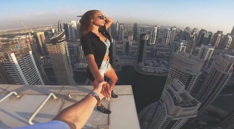 Koca Koca Binaların Tepelerinde Yaptıklarıyla Yürekleri Ağza Getiren Adam: David Helmes