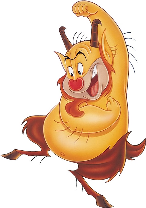 10. Как правильно пишется имя этого персонажа из мультфильма "Геркулес"?