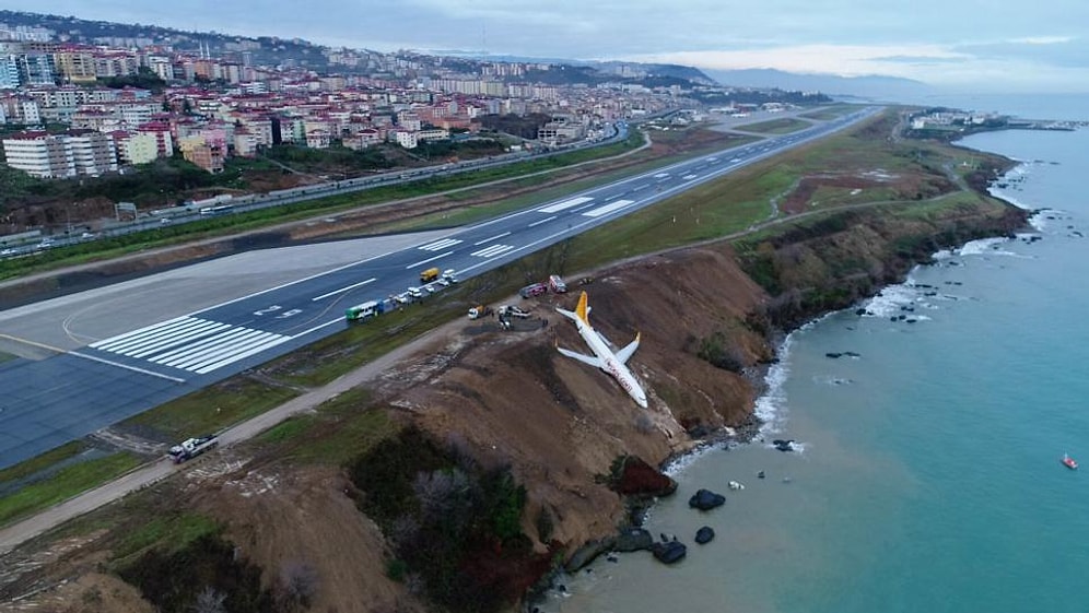 Facianın Eşiğinden Dönüldü: Trabzon'da Pistten Çıkan Uçakla İlgili Soruşturma Sürüyor