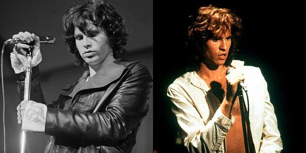 2. Val Kilmer - Jim Morrison (The Doors)