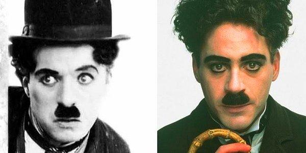 6. Robert Downey Jr. - Charlie Chaplin (Chaplin)