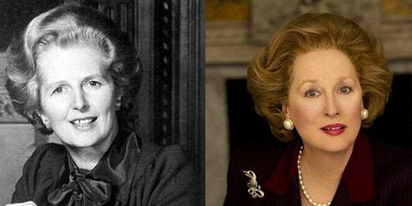 18. Meryl Streep - Margaret Thatcher (The Iron Lady)