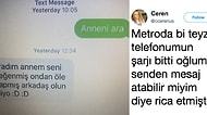 Metroda Beğendiği Kızdan Telefonunu İsteyen Fedakar Annenin Tatlı Çabası 😇