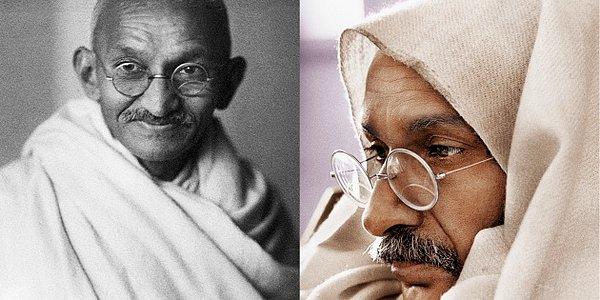 19. Ben Kingsley - Mahatma Gandhi (Gandhi)